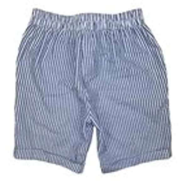 Striped Tie Waist Shorts - Casual Summer High Waist - Women's Size Small - Picture 3 of 6